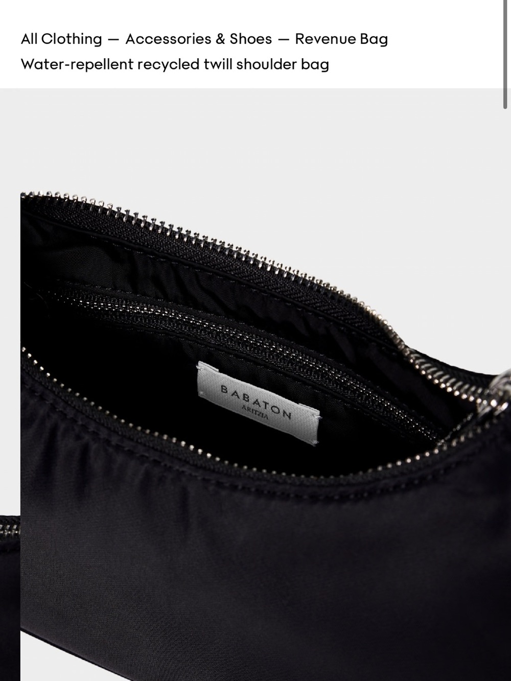 Aritzia Babaton Revenue Bag - Picture 4 of 5